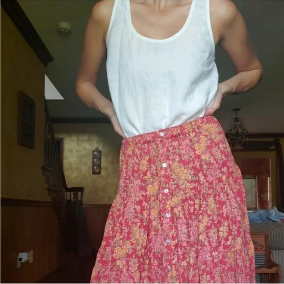 TRADED--Ilana Kohn RoxeyLinen Tank sz XS/S White - Picture 4 of 10